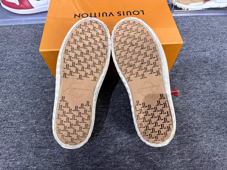 Lanvin Baskets Basses Curbies Thick-soled Shoes White