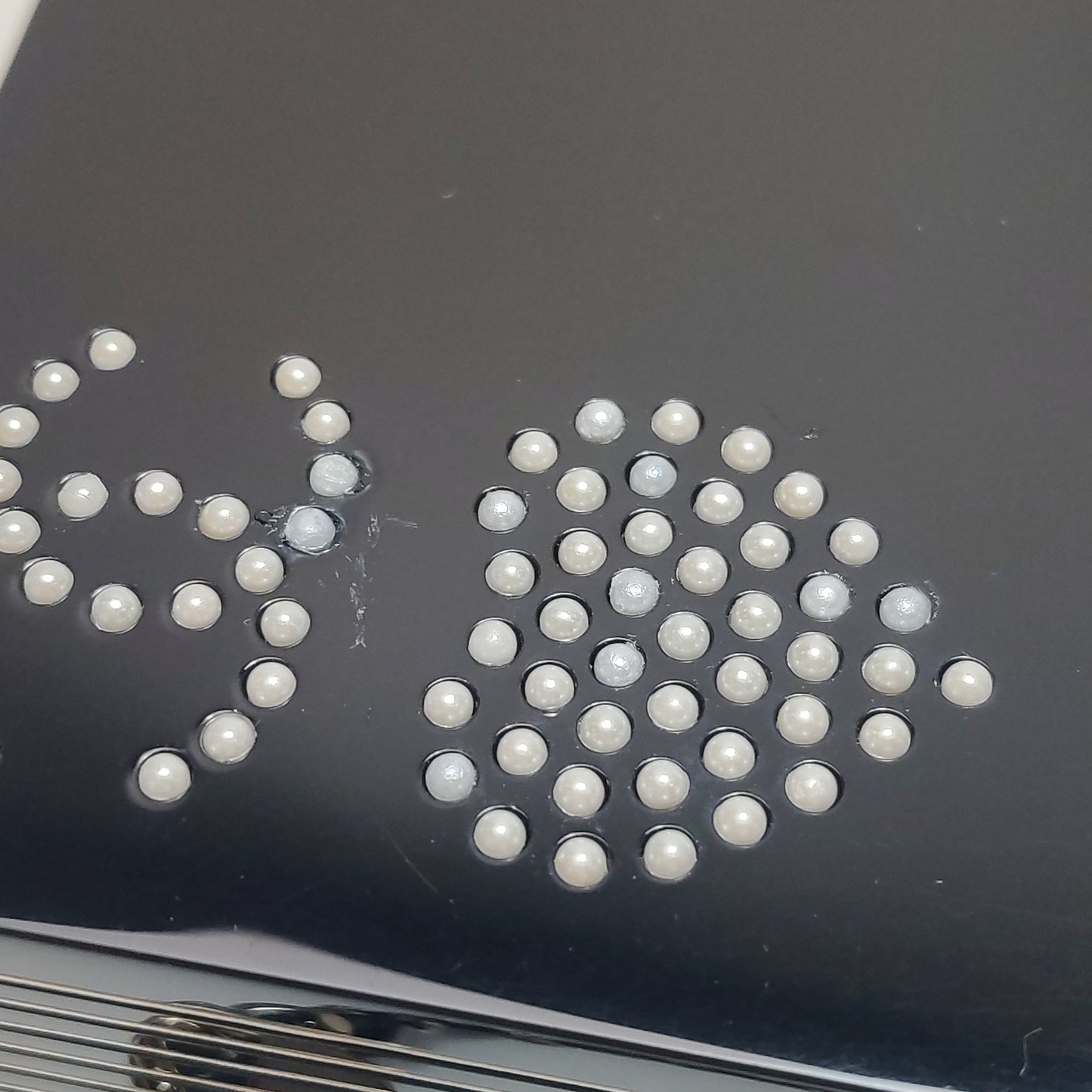 CHANEL PLEXIGLAS PEARL CARD BAG