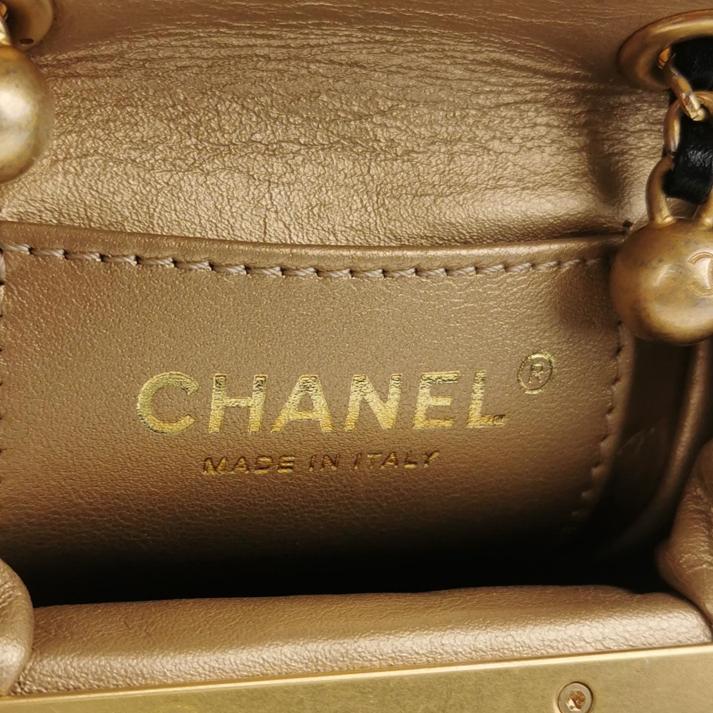 CHANEL KISS LOCK CLASP BAG