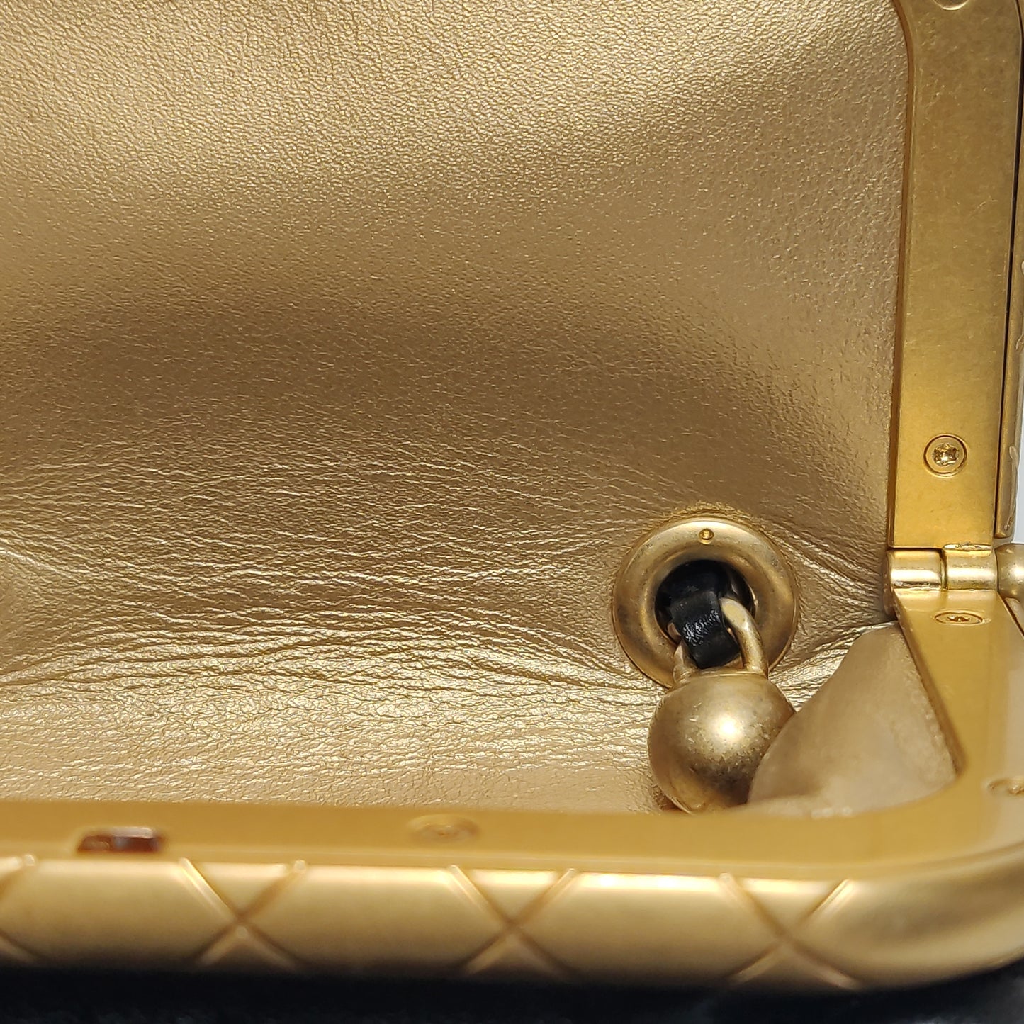 CHANEL KISS LOCK CLASP BAG