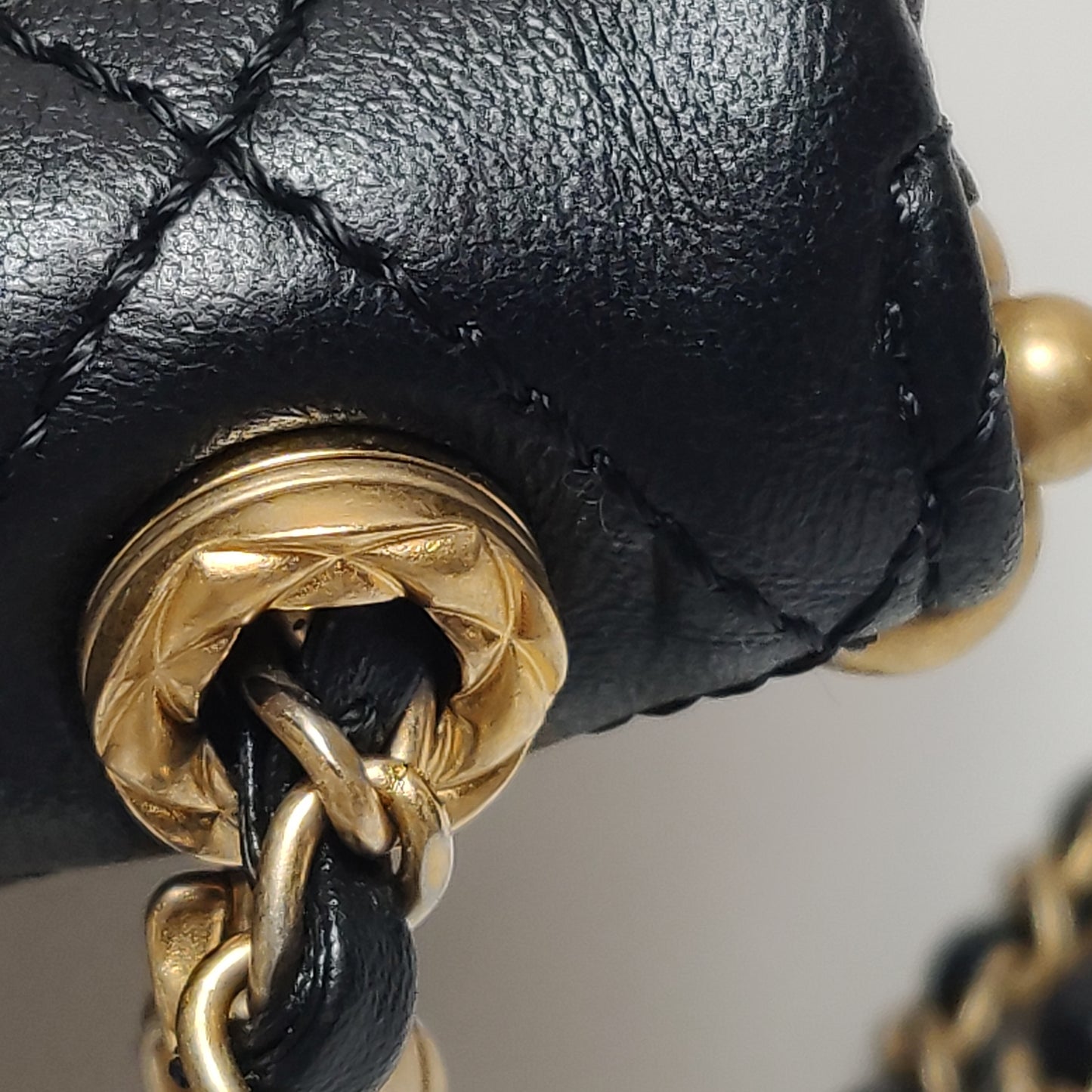 CHANEL KISS LOCK CLASP BAG