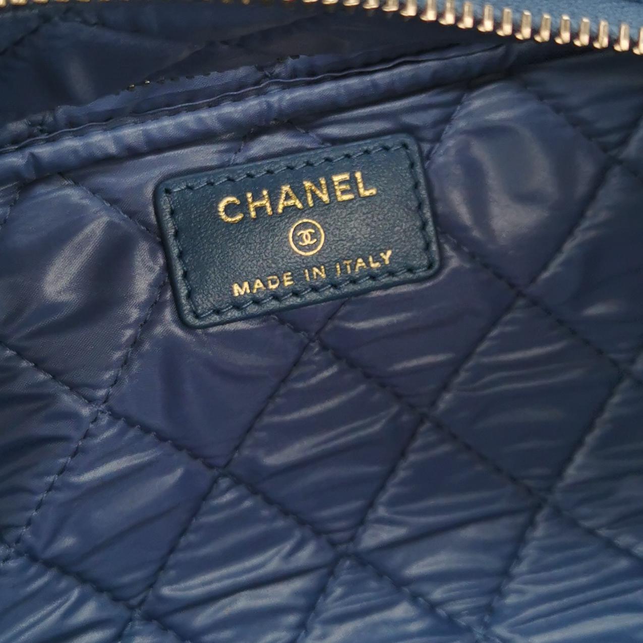 CHANEL DENIM VANITY BAG