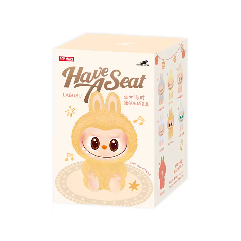 LABUBU HAVE A SEAT PLUSH PENDANT