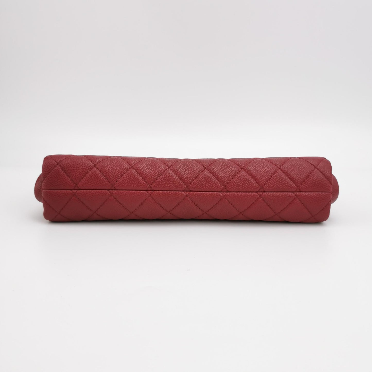 CHANEL QUILTED CAVIAR CC TIMELESS FRAME CLUTCH