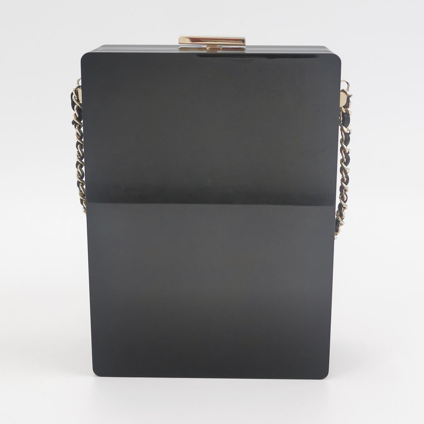 CHANEL PLEXIGLAS PEARL CARD BAG