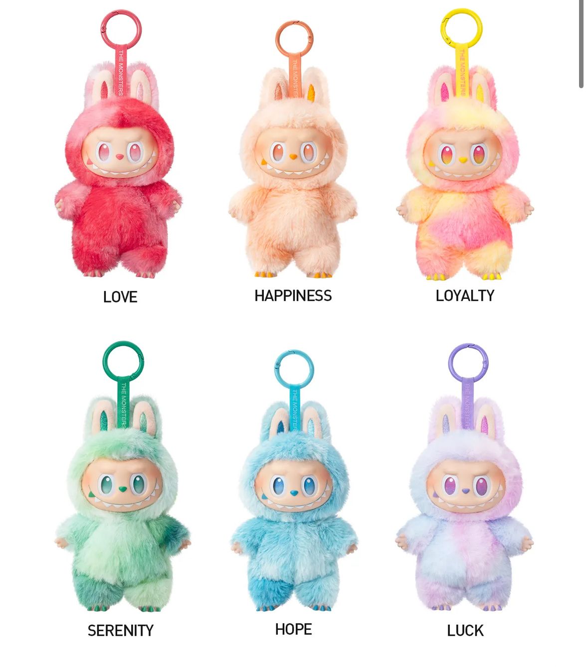 POP MART LABUBU 3.0 PLUSH PENDANT