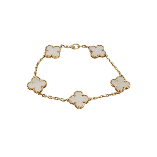 VAN CLEEF & ARPELS VINTAGE ALHAMBRA NECKLACE