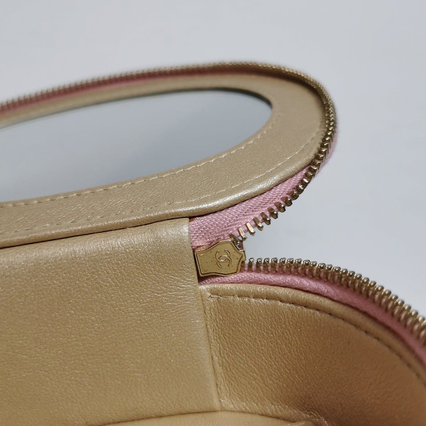CHANEL MINI ROUND VANITY BAG